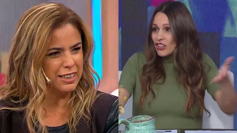 Pampita y un picante palito a Calabró en medio del escándalo: "Después se va a quejar Marina; ¡esa mujer, por Dios!"