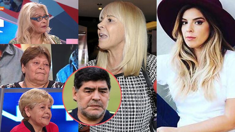 Las hermanas de Diego Maradona visitaron Intrusos