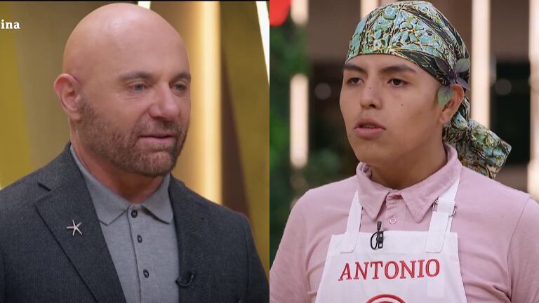 Tremenda crítica de Germán Martitegui a Antonio López en MasterChef: "A mí me parece como que no nos escuchás"