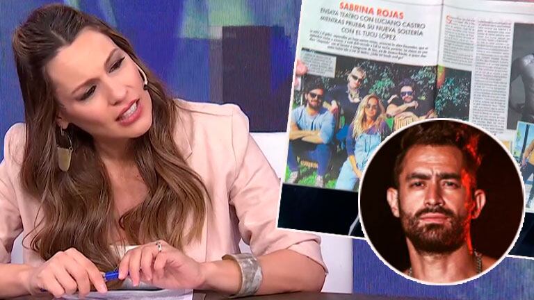 ¡No lo tenía! La pícara reacción de Pampita al ver una foto del torso del Tucu López