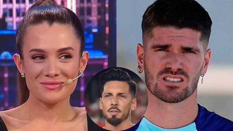 Revelan que el novio de Camila Homs le pidió en vivo que no hablara de Rodrigo de Paul y Tini Stoessel