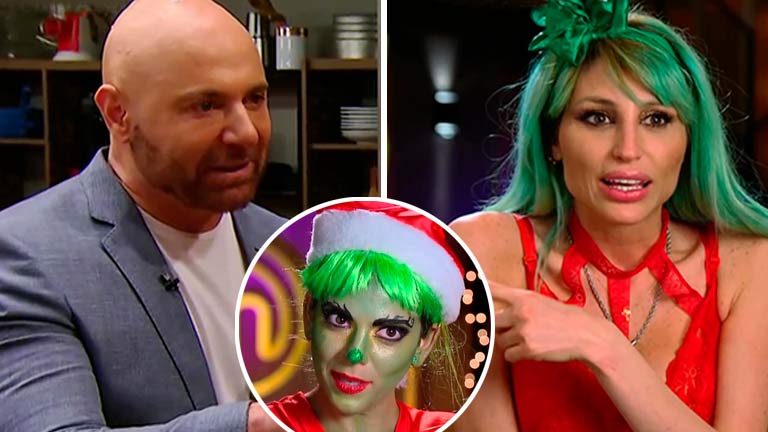 Vicky Xipolitakis le echó en cara a Germán Martitegui haber piropeado a Belu Lucius en MasterChef