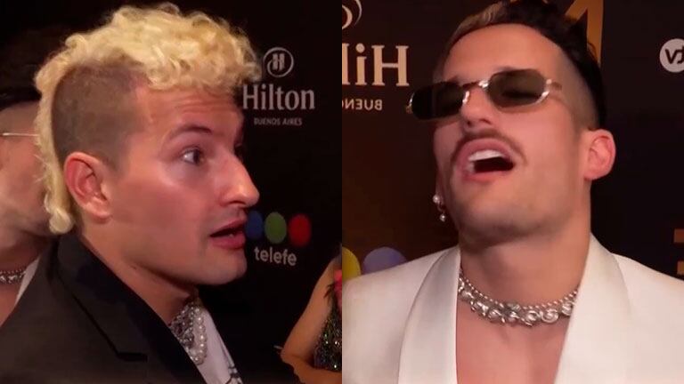 Mau y Ricky Montaner dieron por terminada una nota cuando el cronista les preguntó por el enojo de su padre en Ezeiza