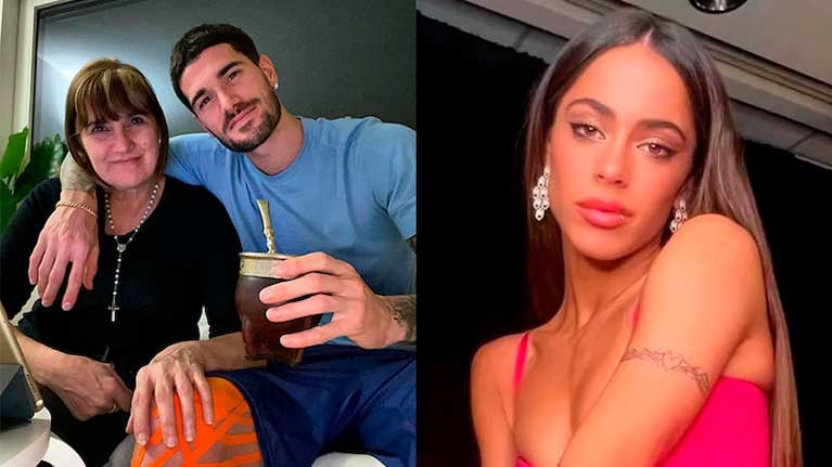 El tremendo pedido de Rodrigo de Paul a su madre en medio de los rumores de crisis con Tini Stoessel