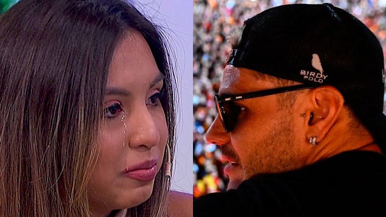 Candela Lecce lloró por los ataques de Mauro Icardi y advirtió que tiene audios y videos