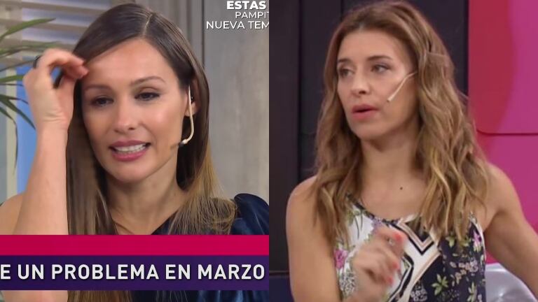 Pampita habló del supuesto tweet que le dedicó a Mariana Brey: "Yo no lo escribí, creo que uno de mis seguidores se la quiso devolver"