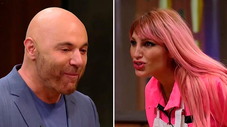 Vicky Xipolitakis hizo reír a todos con una divertida ocurrencia en MasterChef