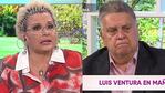 Carmen Barbieri y una frase sin filtro frente a Luis Ventura: "Por momentos me das hasta miedo"