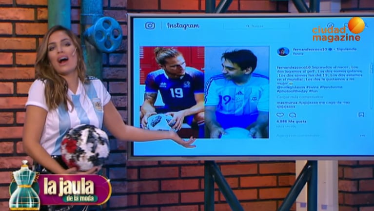 Rocío Robles: "Messi traenos al 19 de Islandia"