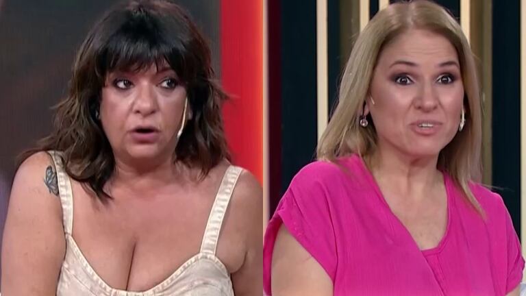 Andrea Taboada cruzó a Fernanda Iglesias en vivo: "¿Querés venir a pegarme como hiciste la otra vez?"