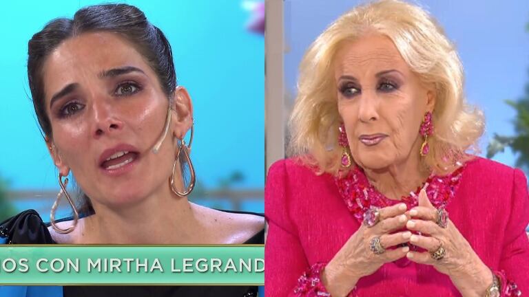 Mirtha Legrand charló con Juana Viale en su programa: "Me dolió porque te conozco y sé que no es cierto"