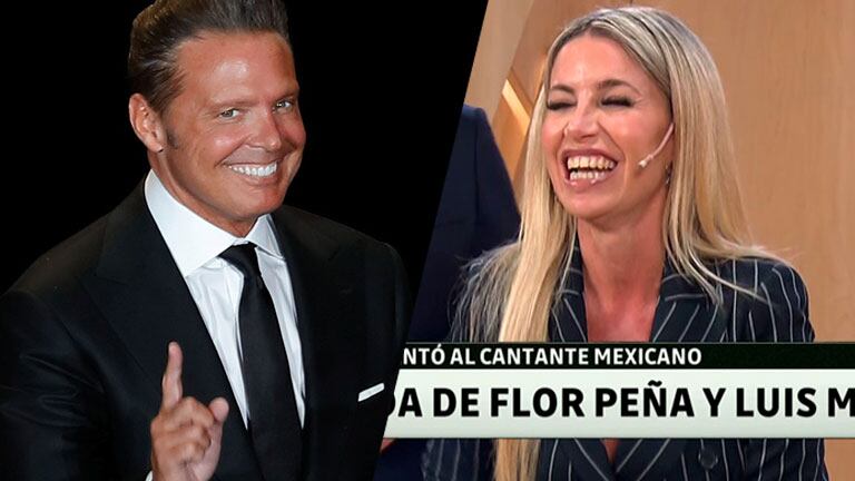 Florencia Peña relató su desopilante (y desastrosa) cita con Luis Miguel: “Me hizo echar por un seguridad”