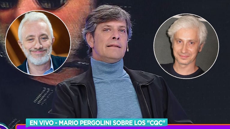 Mario Pergolini reveló con qué ex CQC volvería a trabajar: "Andy Kusnetzoff y Juan di Natale son brillantes"