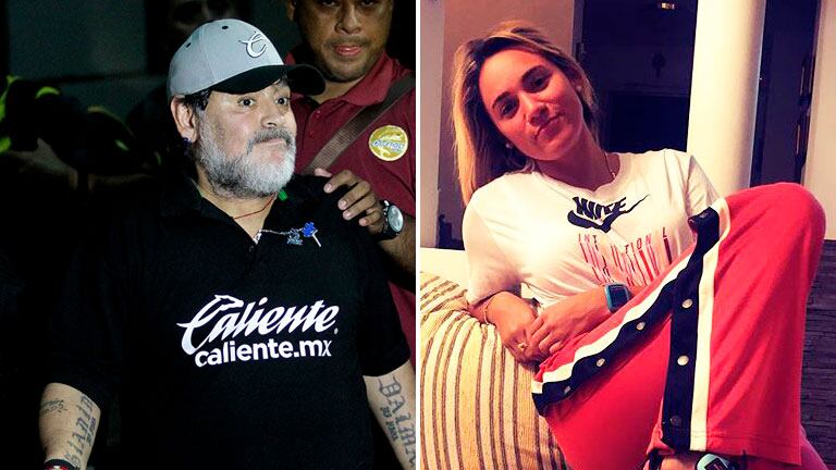 Rocío Olivo presentó un reclamo millonario a Diego Maradona para que la compense por los años juntos