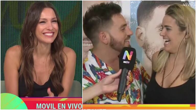 La pícara pregunta de Pampita a Fede Bal sobre un posible romance con Mica Vázquez