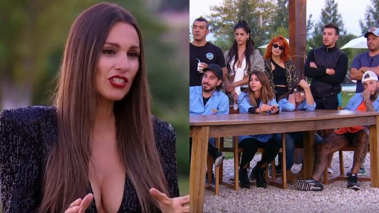 Pampita, picantísima con las figuras del El Hotel de los Famosos: "Lo insultaron y lo agredieron"