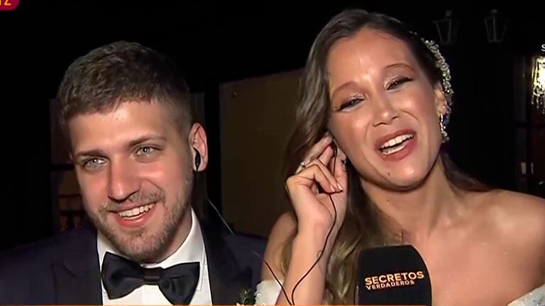 La felicidad de Barbie Vélez y Lucas Rodríguez en su gran fiesta de boda