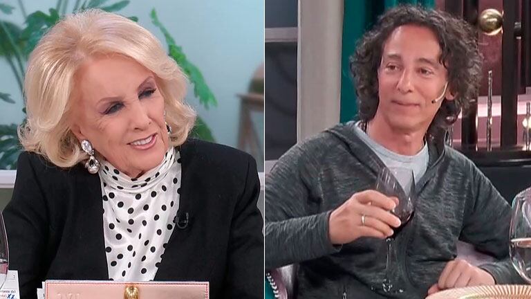 Javier Calamaro propuso un divertido brindis e incomodó a Mirtha Legrand