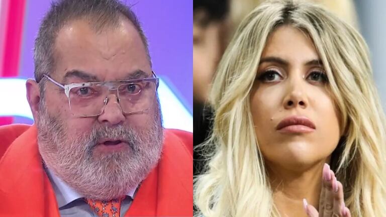 Jorge Lanata, controvertido sobre la salud de Wanda Nara: "Habla como si sus hijos vivieran en un termo"