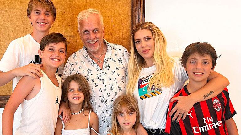 Los detalles del reencuentro de Wanda Nara y Andrés, su padre, luego de casi 9 años