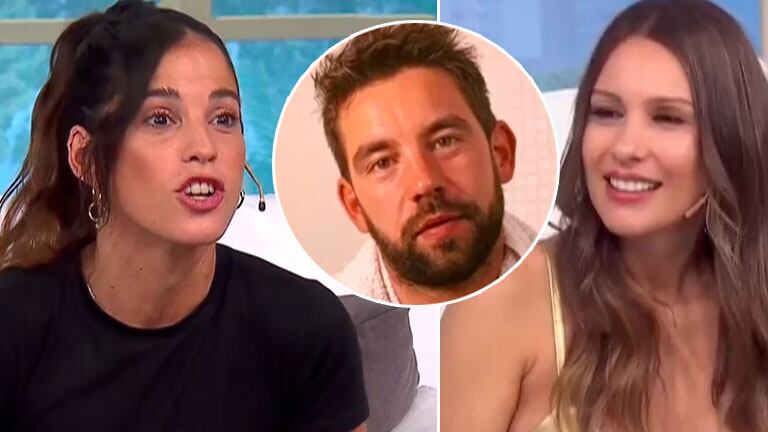 ¡La arrinconó! Pampita apuró a Cande Molfese sobre el rumor de romance con Cachete Sierra