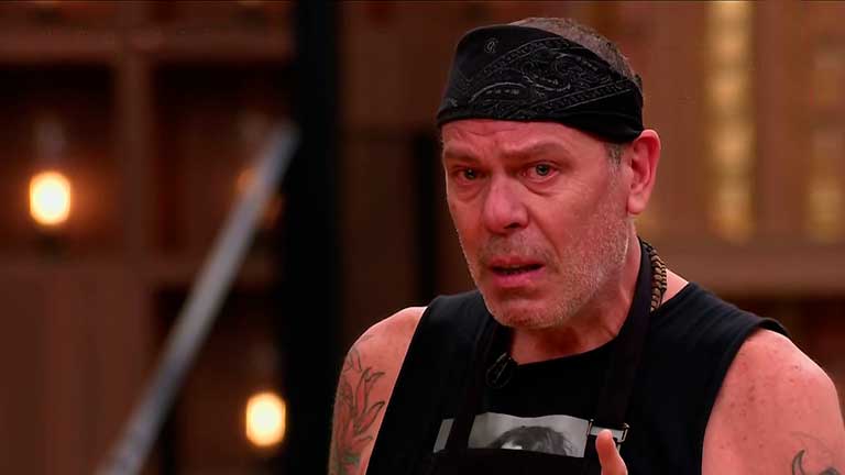 El Loco Montenegro se convirtió en el octavo eliminado de MasterChef Celebrity 2