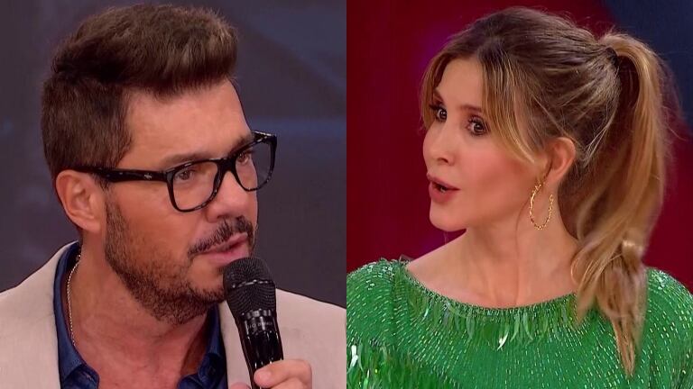 Divertido ida y vuelta de Guillermina Valdés con Tinelli al hablar de la posibilidad de organizar una boda: "Nos podemos casar o no, está todo bien igual"