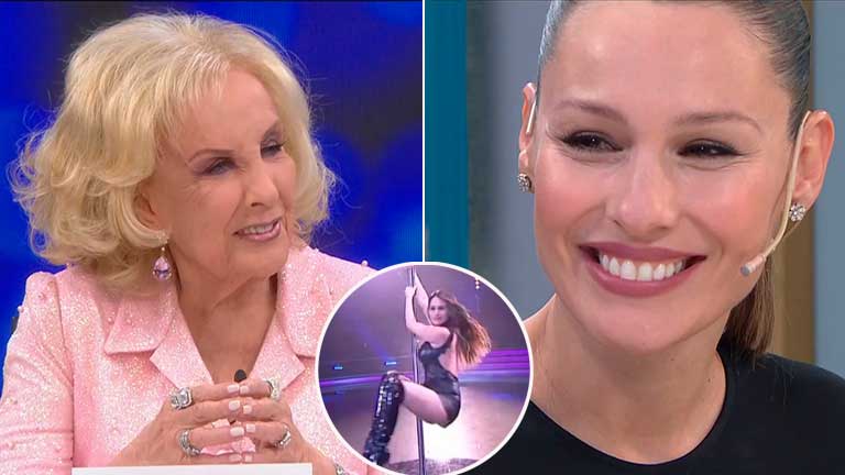 Mirtha Legrand reconoció su admiración por la tenacidad de Pampita