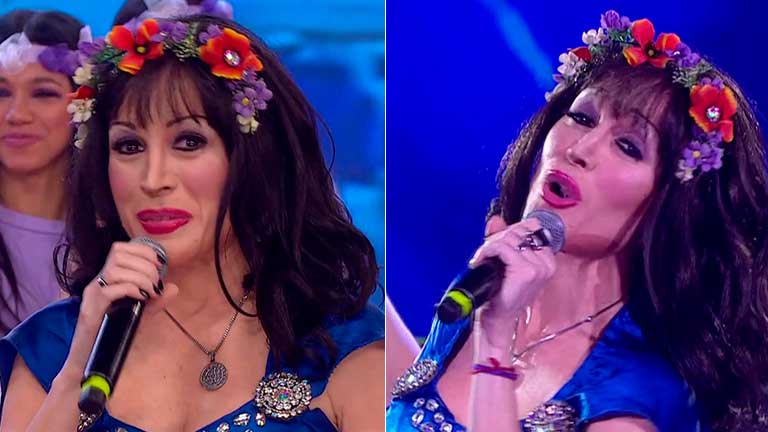 Fátima Florez se mostró muy emocionada de interpretar a Gilda en La Academia