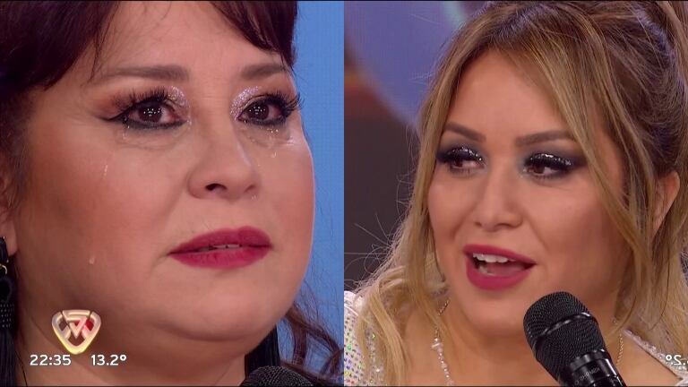 La mamá de Karina La Princesita, a flor de piel, al escuchar a su hija contar por qué eligió para bailar en La Academia: "Es un gran regalo estar acá"