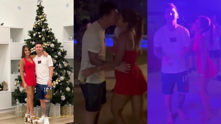 Messi y Antonela Roccuzzo festejaron la Navidad con un romántico bailecito: "Somos el uno para el otro"