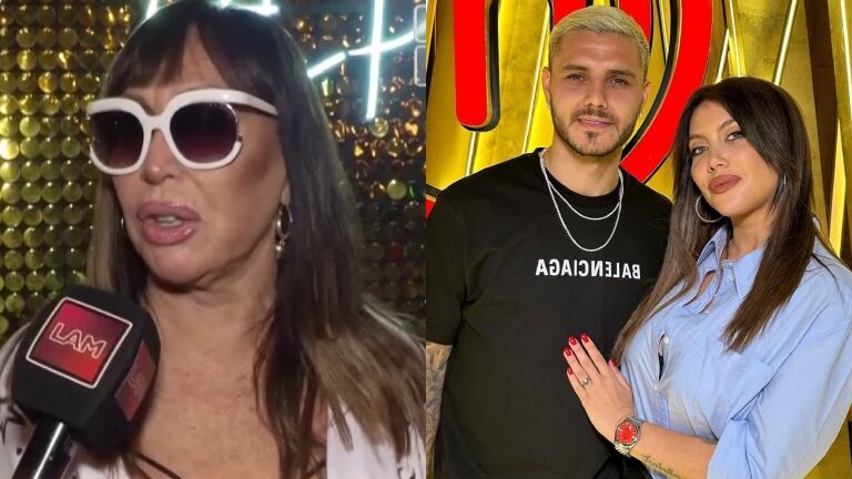 Moria Casán dijo que Mauro Icardi era una bomba y lanzó picantísimas frases sobre Wanda Nara