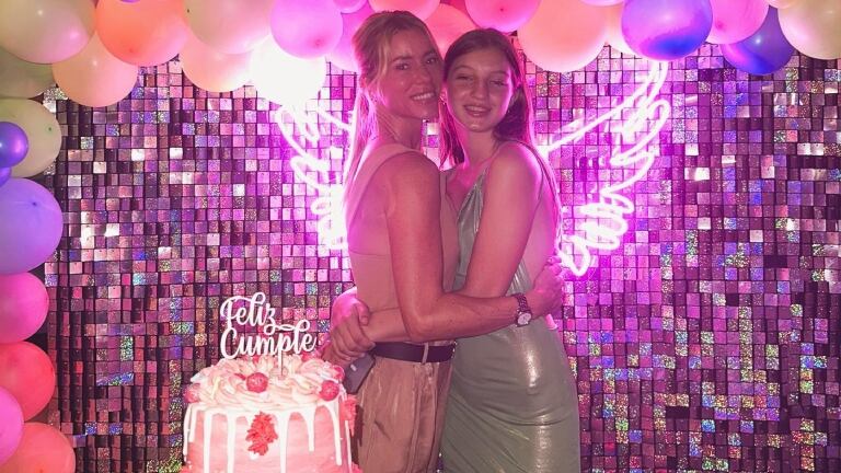 Allegra, la hija de Nicole Neumann, celebró su cumpleaños