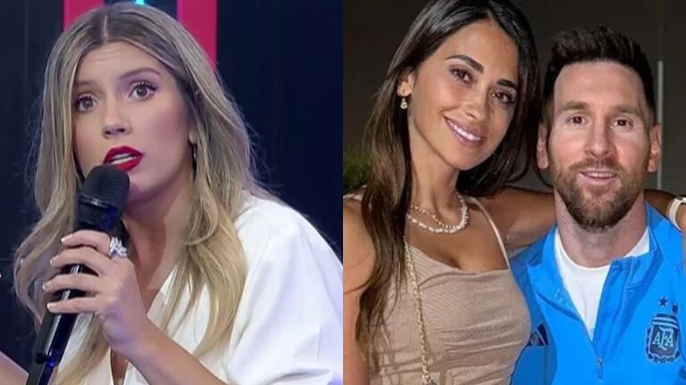 Laurita Fernández tuvo a Lionel Messi y Antonela Roccuzzo en los parecidos del Mundial de Bienvenidos a bordo