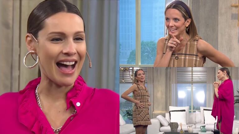 Pampita, emocionada, al aire que Paula Galloni también está embarazada: "No sabíamos nada, lo disimuló muy bien"