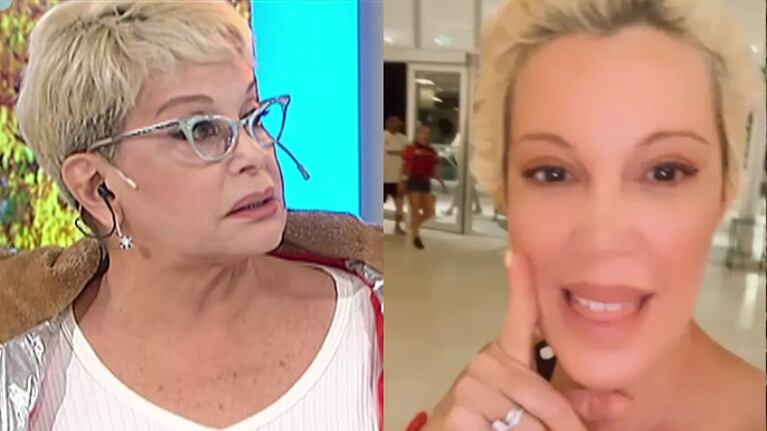 Carmen Barbieri contó el mal momento de Miriam Lanzoni por un robo en Río de Janeiro