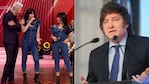 Fátima Florez imitó a Marixa Balli en el Bailando y habló de su relación con Milei