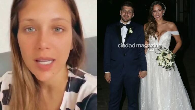 Barbie Vélez, sincera al hablar de su casamiento con Lucas Rodríguez: "Cuando entré me sentía muy mal, pensé que me había bajado la presión"