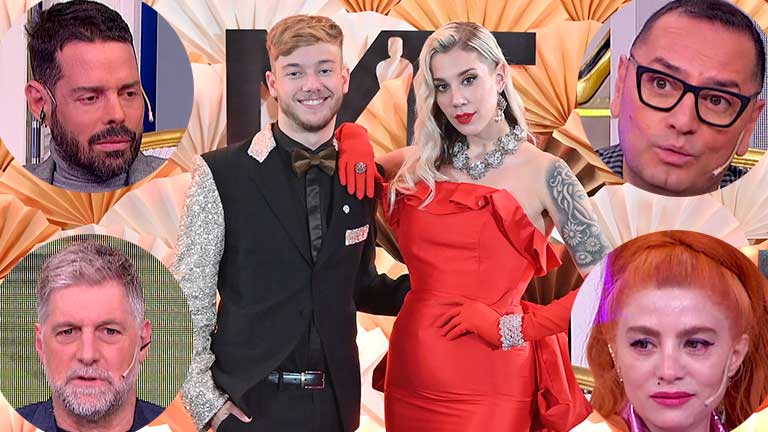 Los looks de La Tora y Nacho de Gran Hermano fueron analizados en La jaula de la moda