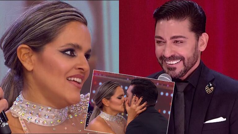 La Chipi y Hernán Piquín se besaron en ShowMatch, tras confesar que fueron novios: "Dady lo sabe"