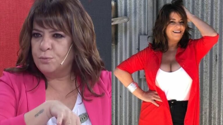 Andrea Taboada contó el motivo por el qu no se anima a reducirse las lolas: "Me da miedo el posoperatorio"