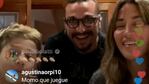 Jimena Barón cada vez más cerca de Daniel Osvaldo: se mostraron juntos en un Live de Instagram