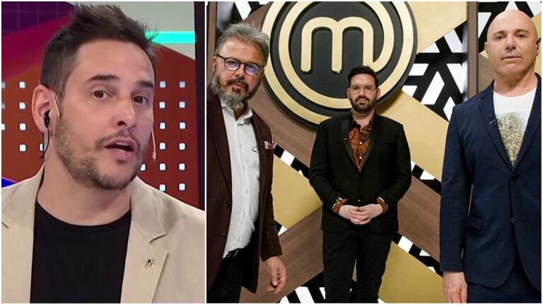 Tenso momento de Rodrigo Lussich con el jurado de MasterChef Celebrity: "Me miraron feo"