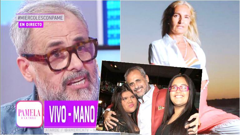 Joge Rial habló de la relación de Silvia D'Auro con sus hijas