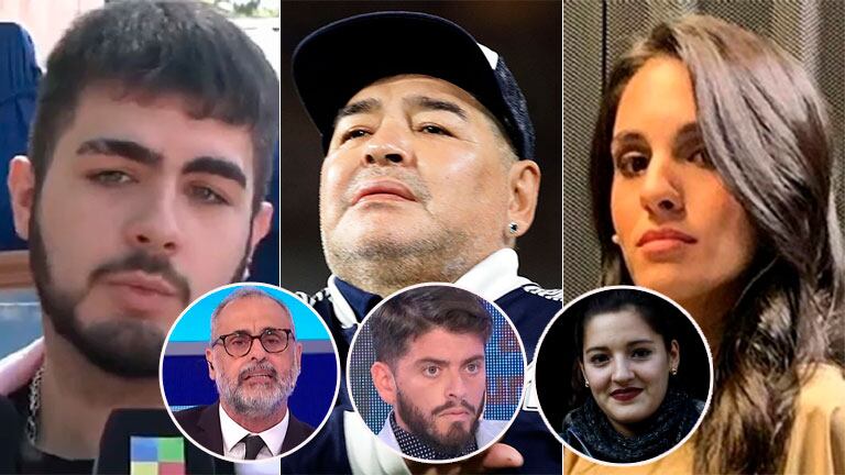 Rial contó que dos hijos de Maradona se negaron a que les hagan un ADN a Santiago Lara y Magalí Gil