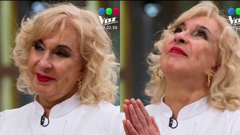 Georgina Barbarossa, a flor de piel, por el éxito de su postre en homenaje a su mamá: "Siento que ella está conmigo"