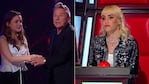 Lali Espósito se mostró muy molesta luego de que una participante de La Voz eligiera a Montaner