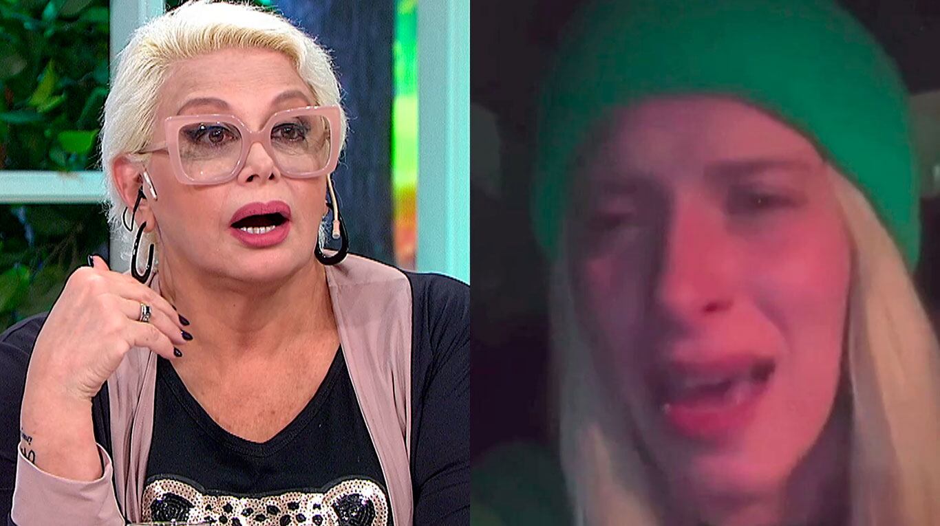 La reacción de Carmen Barbieri al ver el desesperado pedido de ayuda de Camila Lattanzio