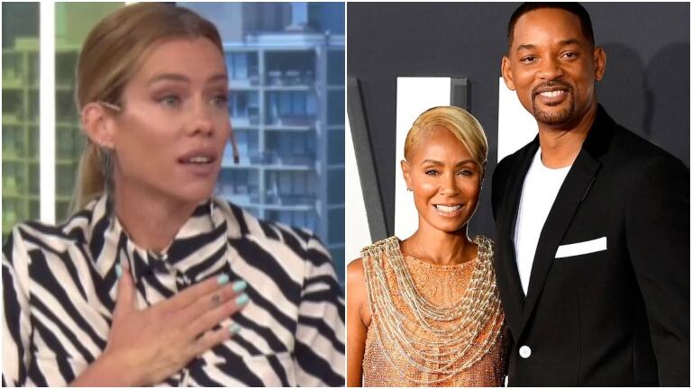 La reacción de Nicole Neumann sobre la infidelidad de la mujer de Will Smith con el amigo de su hijo: "No lo puedo creer"