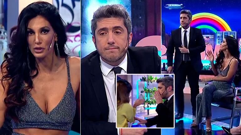 Desopilante reacción de Jey Mammon, sorprendido en vivo por Silvina Escudero con una pregunta súper íntima